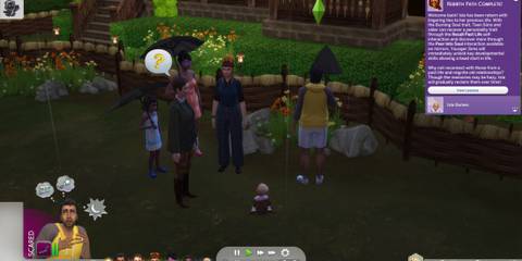 rebirth complete in the sims 4