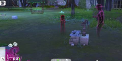 sims talking to edith