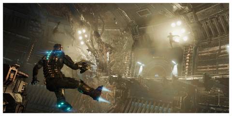 Dead Space - Steam Screenshot (Floating In Zero Gravity)