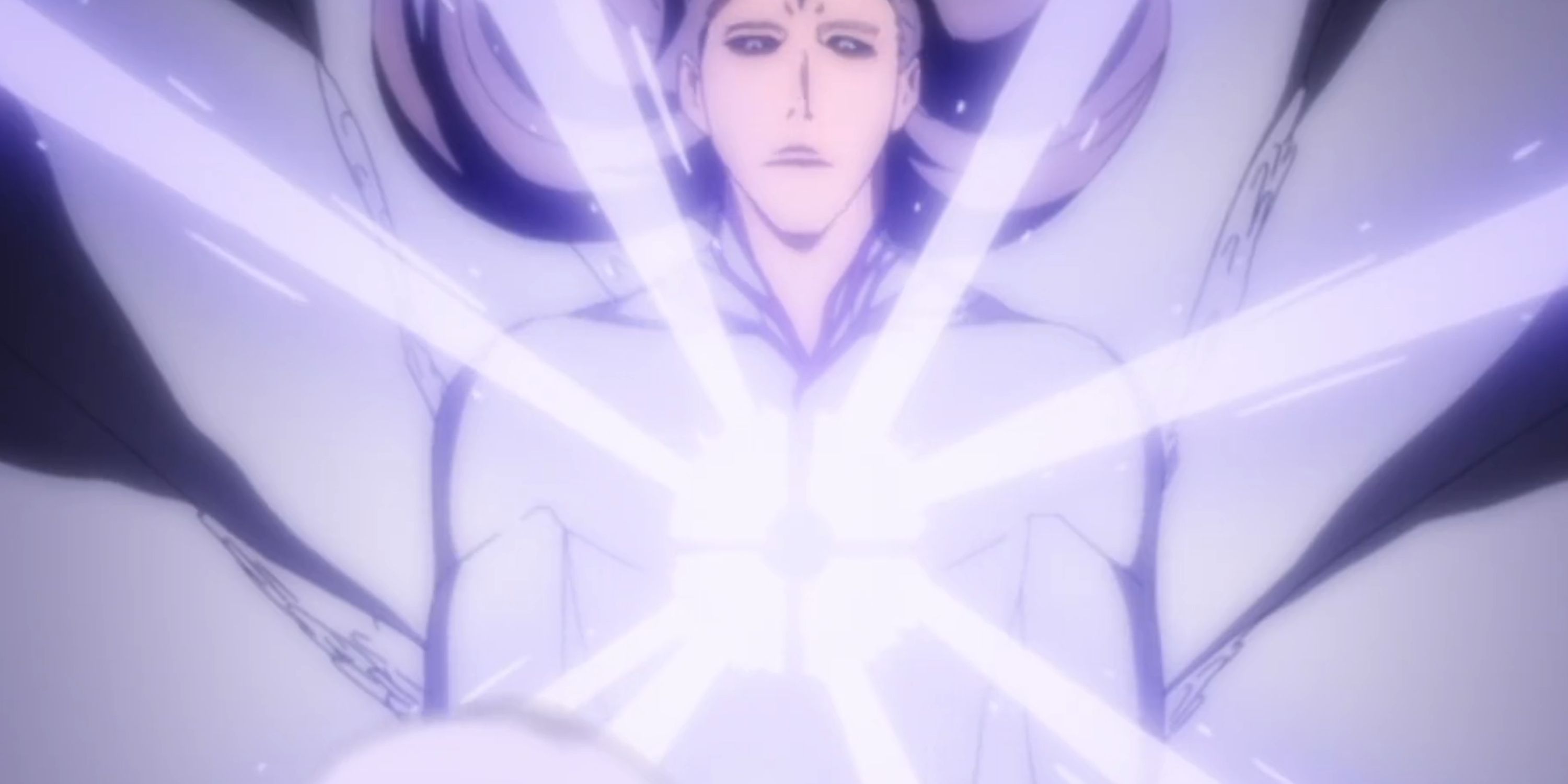 Aizen using Teleportation in Bleach