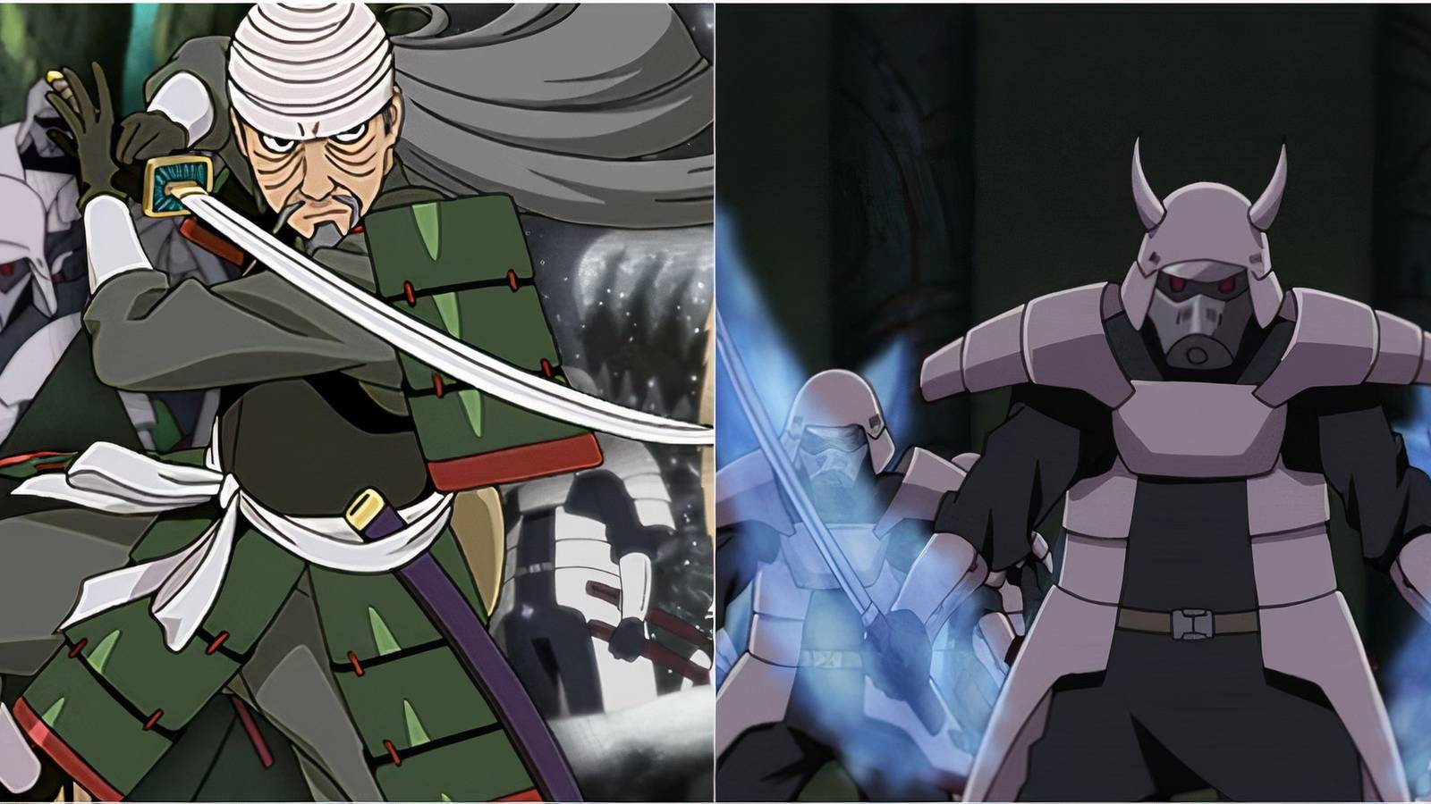 Samurai in Naruto Mifune