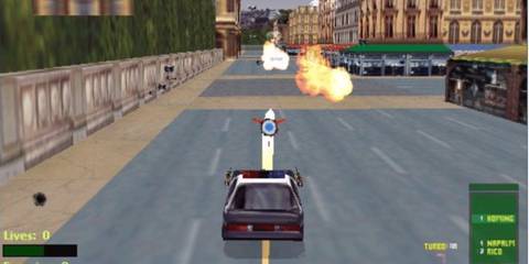 Twisted Metal 2 Gameplay