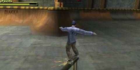 Tony Hawk Pro Skater warehouse Gameplay