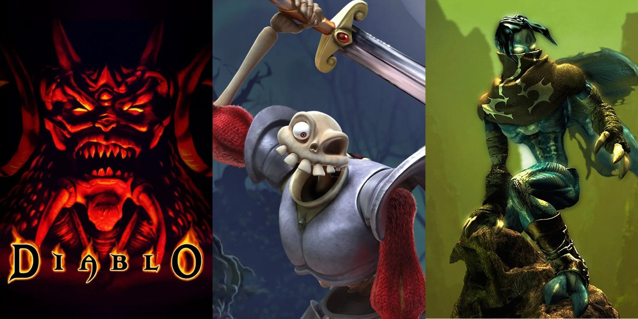 Promotional Images from Diablo, MediEvil and Legacy of Kain: Soul Reaver