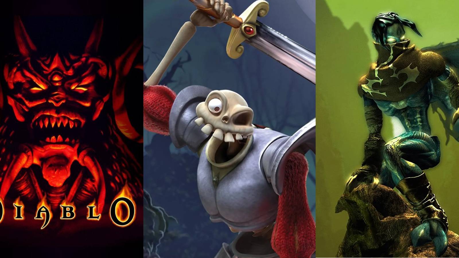 Promotional Images from Diablo, MediEvil and Legacy of Kain: Soul Reaver