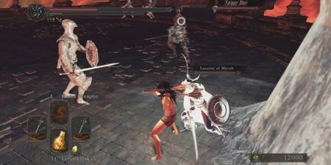 Charred Loyce Knight in Dark Souls 2