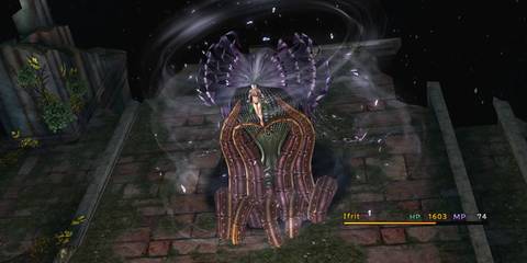 Yunalesca Phase 2 in Final Fantasy 10