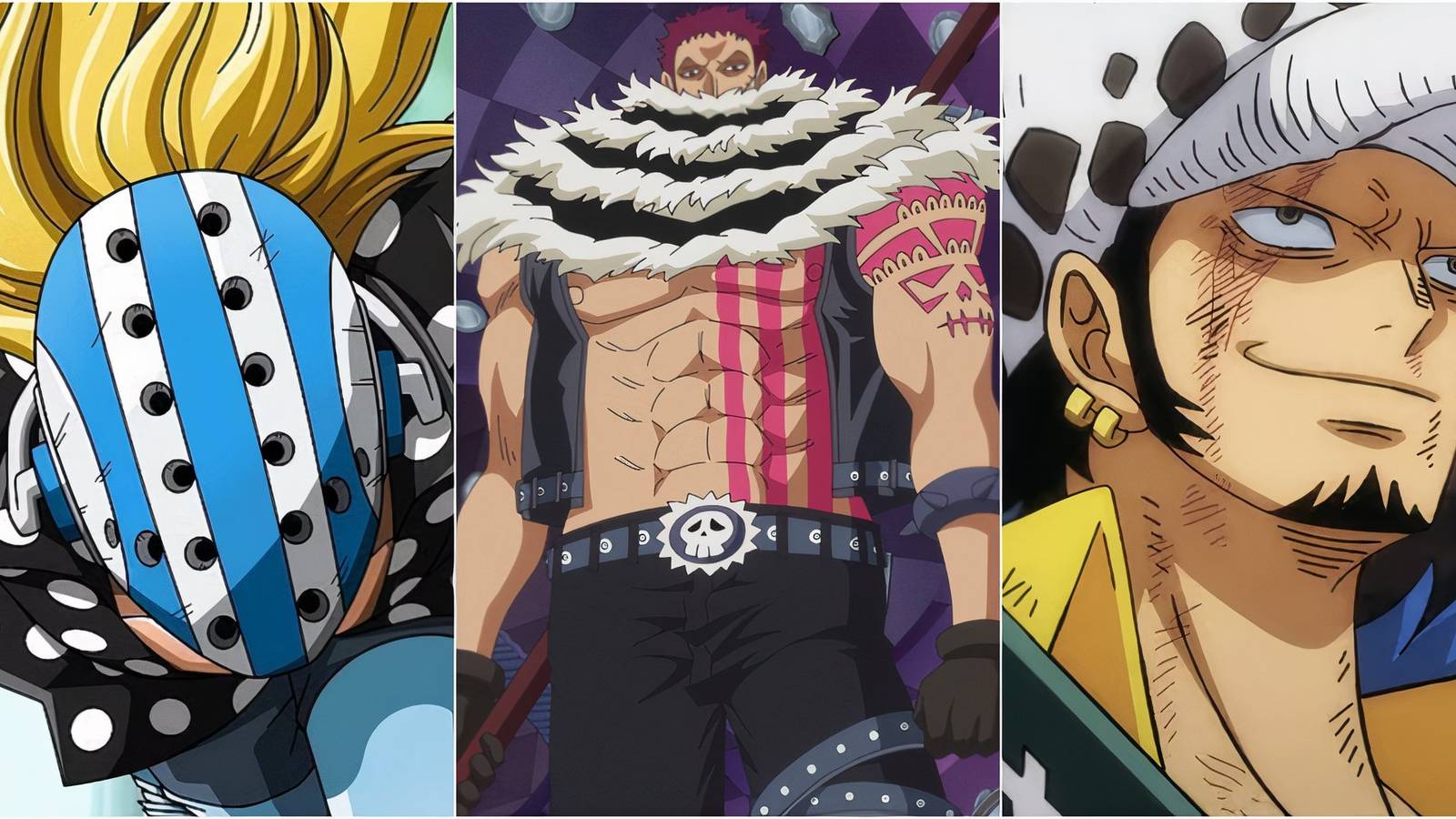 Killer, Katakuri, and Law