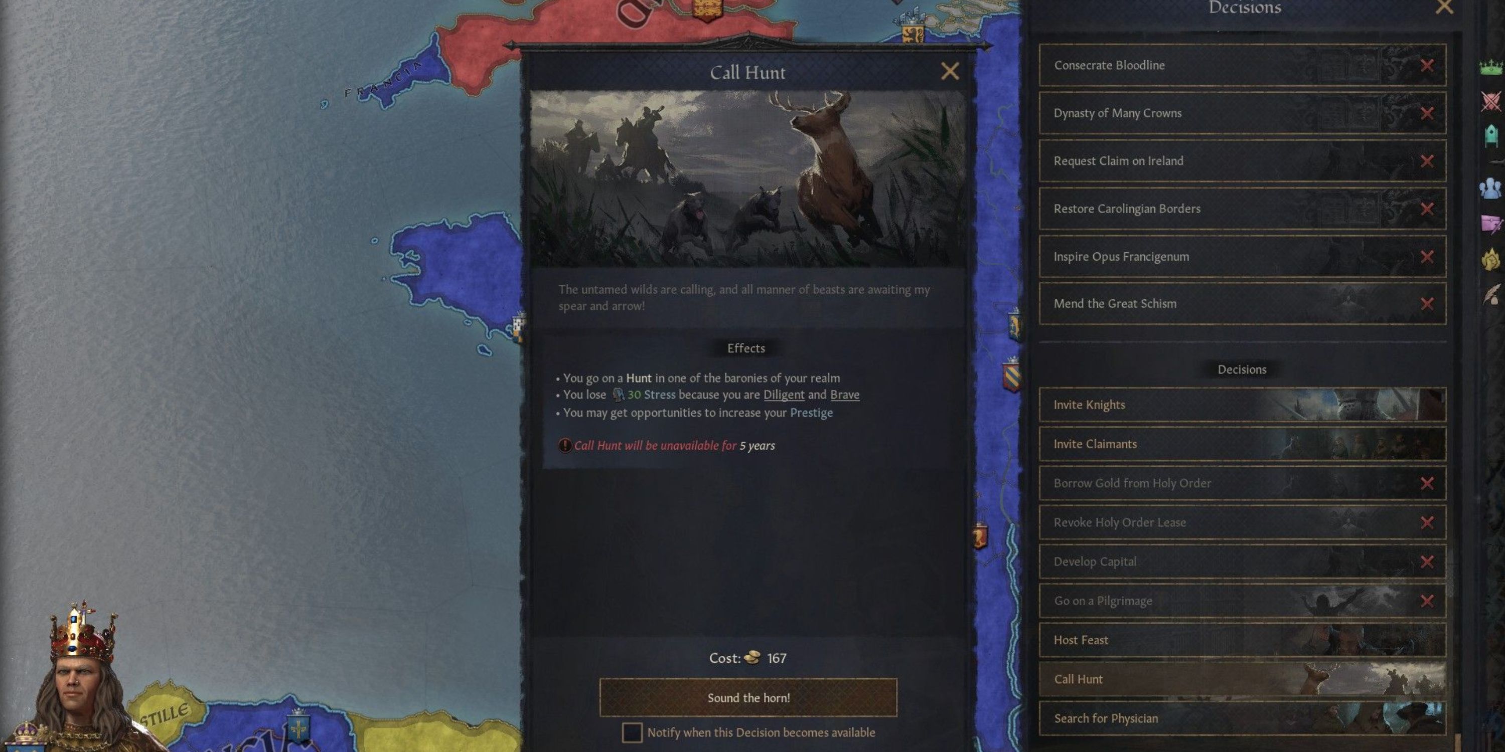 Hunt in Crusader Kings 3