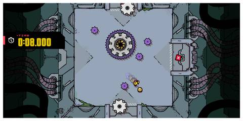 Disc Room - Steam Screenshot (Dashing To Avoid Discs)