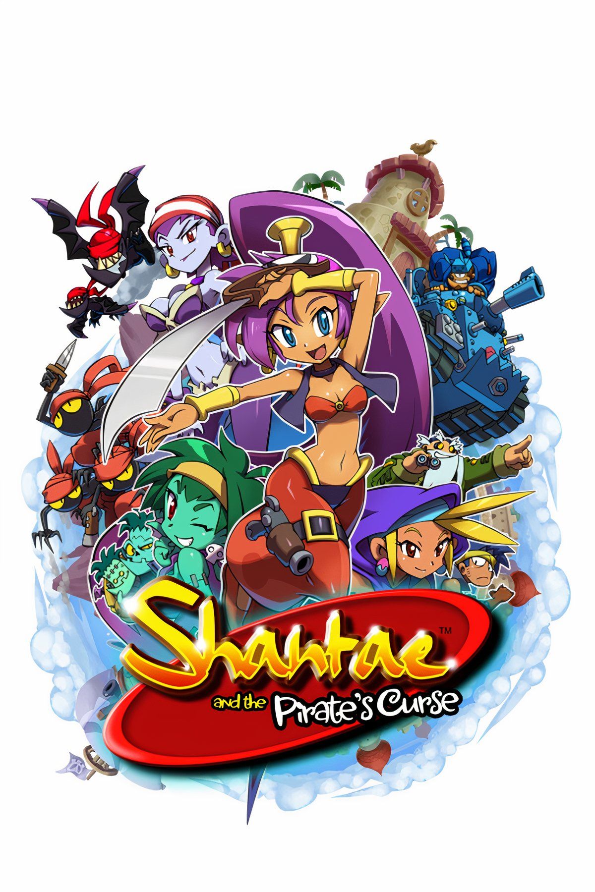 Shantae and the Pirates Curse Tag Page Cover Art