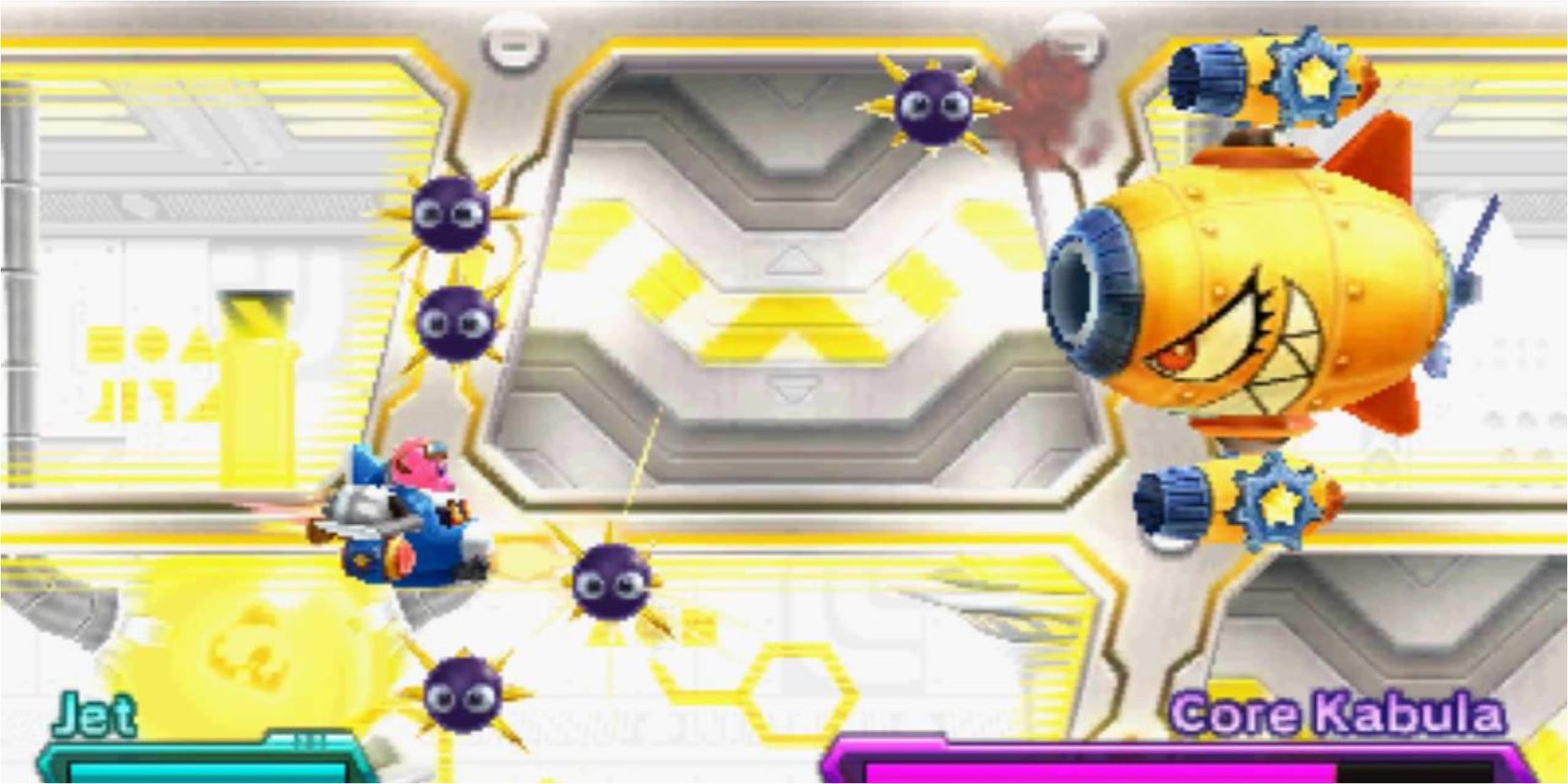 Core Kabula Boss Fight in Kirby Planet Robobot