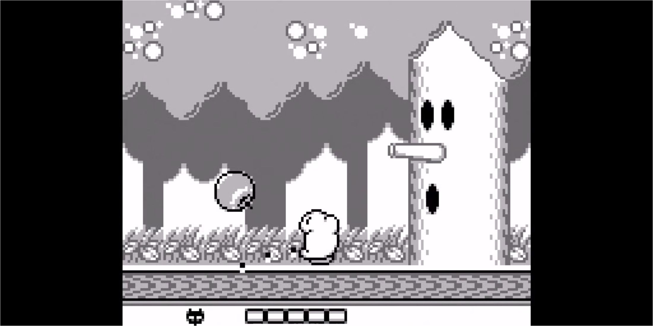 Whispy Woods in Kirby Dream Land