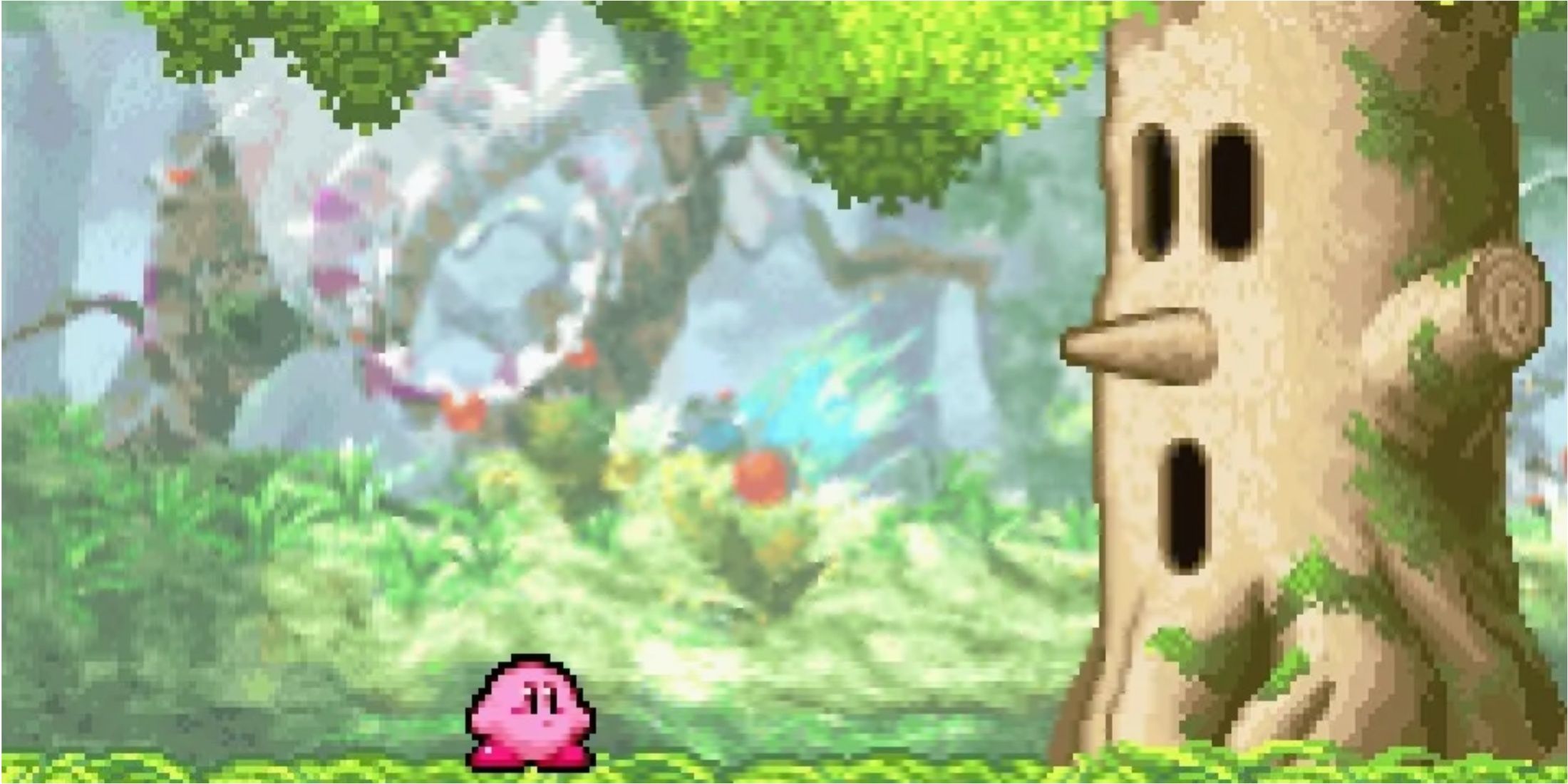 Whispy Woods in Nightmare in Dream Land