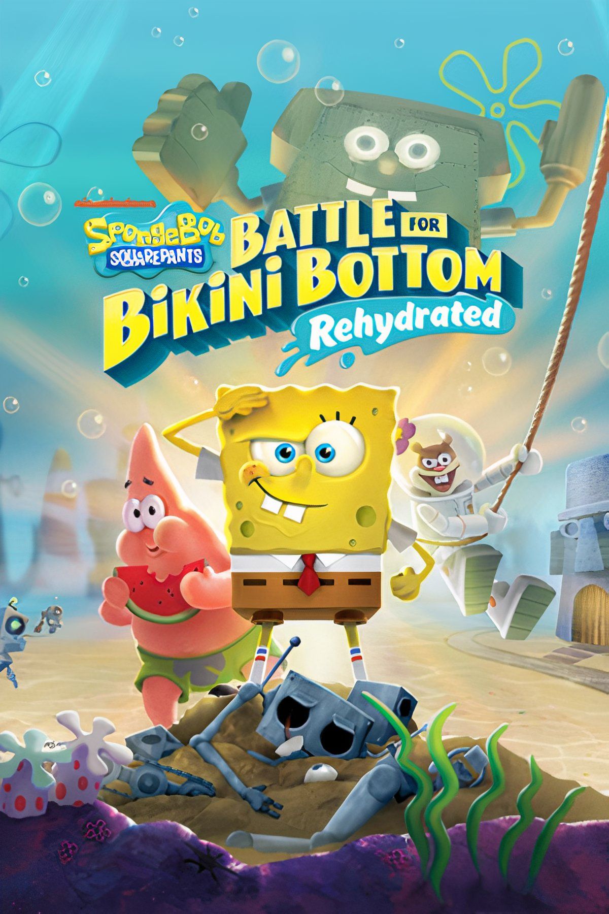 SpongeBob SquarePants: Battle for Bikini Bottom - Rehydrated Tag Page Cover Art