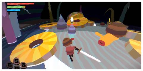 White Lavender - Steam Screenshot (Attacking A Snail)