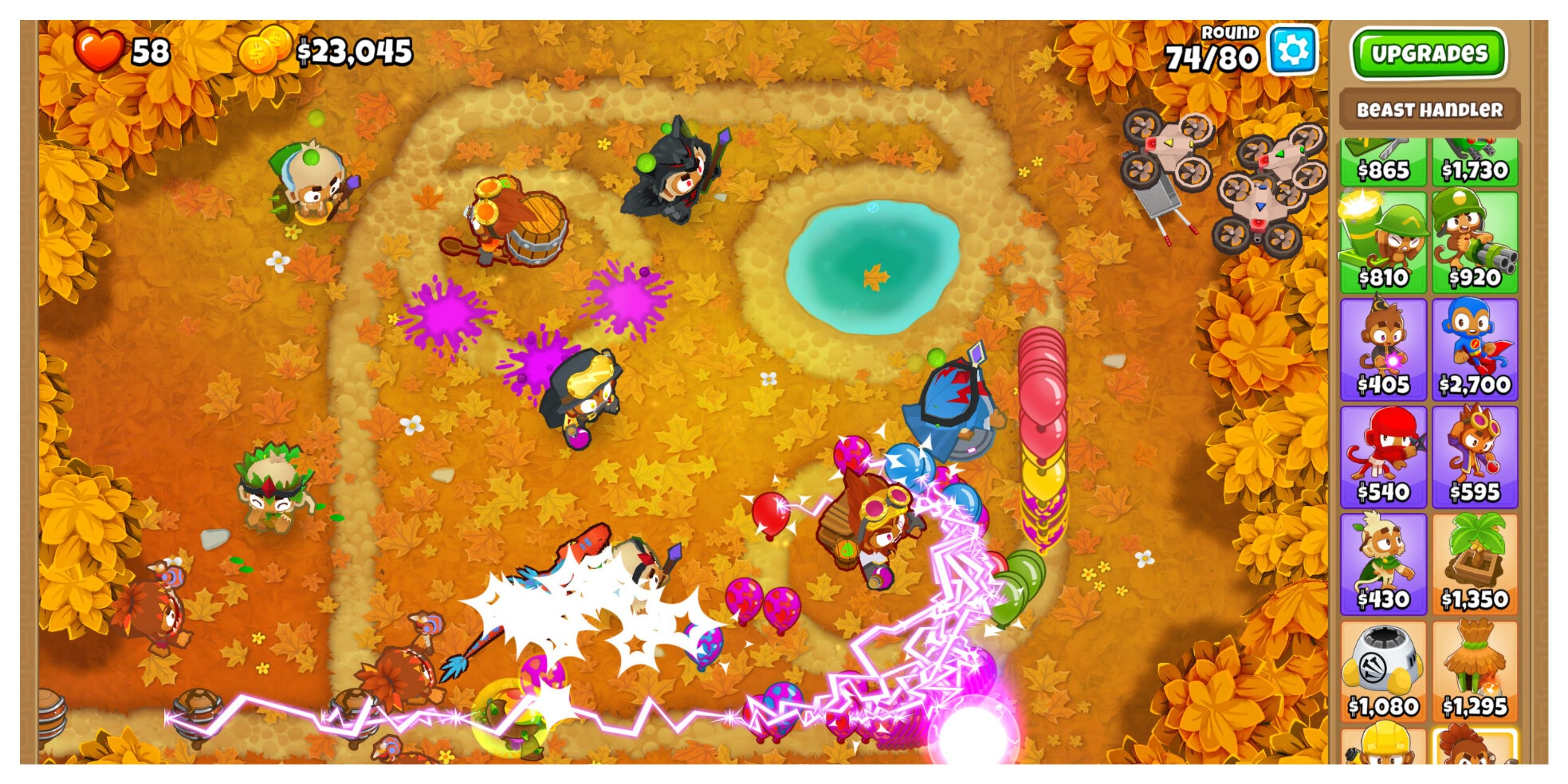 Bloons TD 6 - Steam Screenshot (An Autumnal Level)