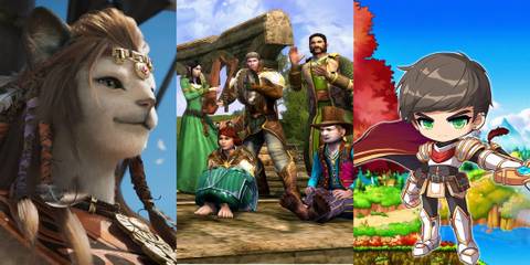 Final Fantasy 14, Lord of the Rings Online, Maplestory
