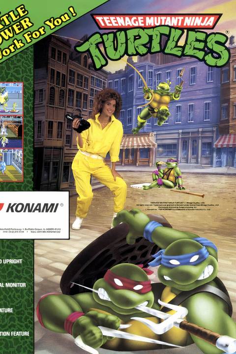 Teenage Mutant Ninja Turtles Tag Page Cover Art