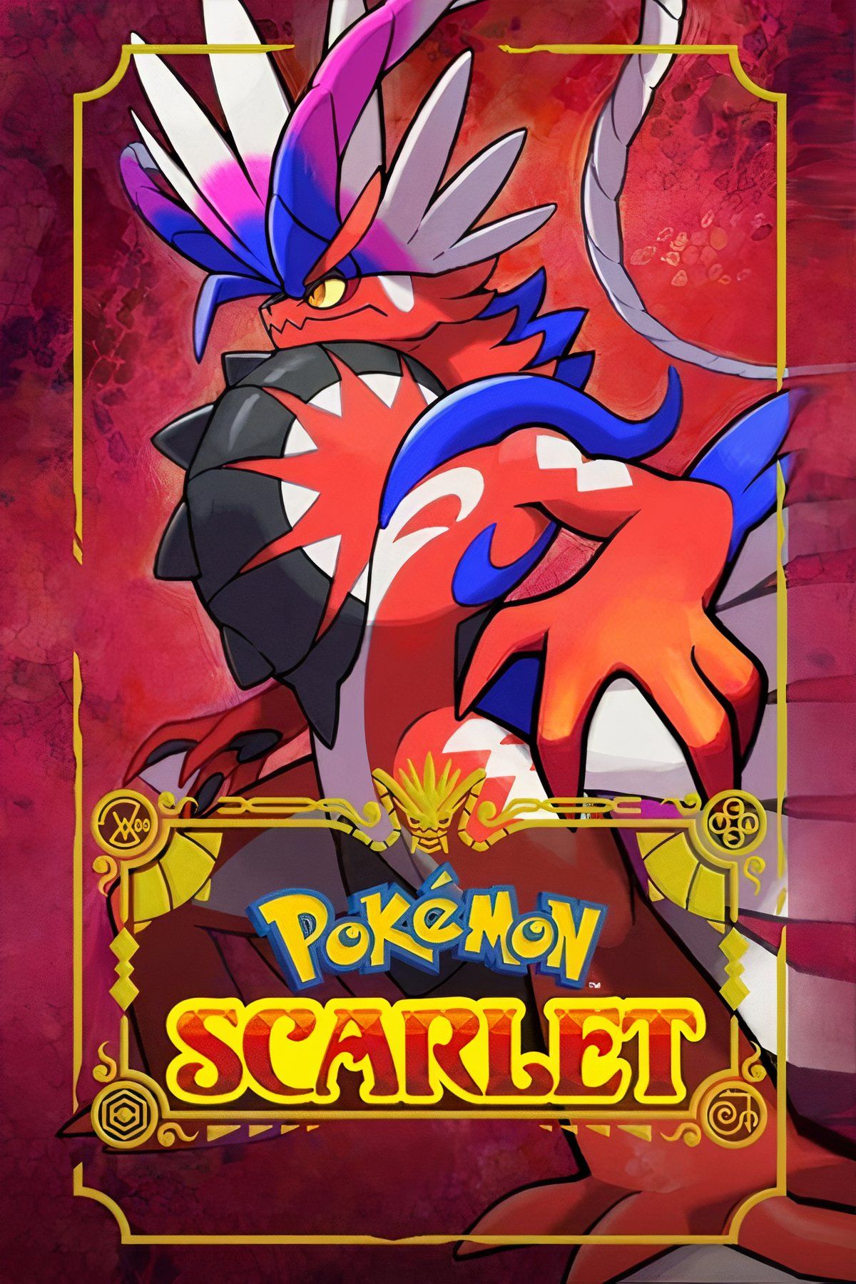 Pokemon Scarlet Tag Page Cover Art