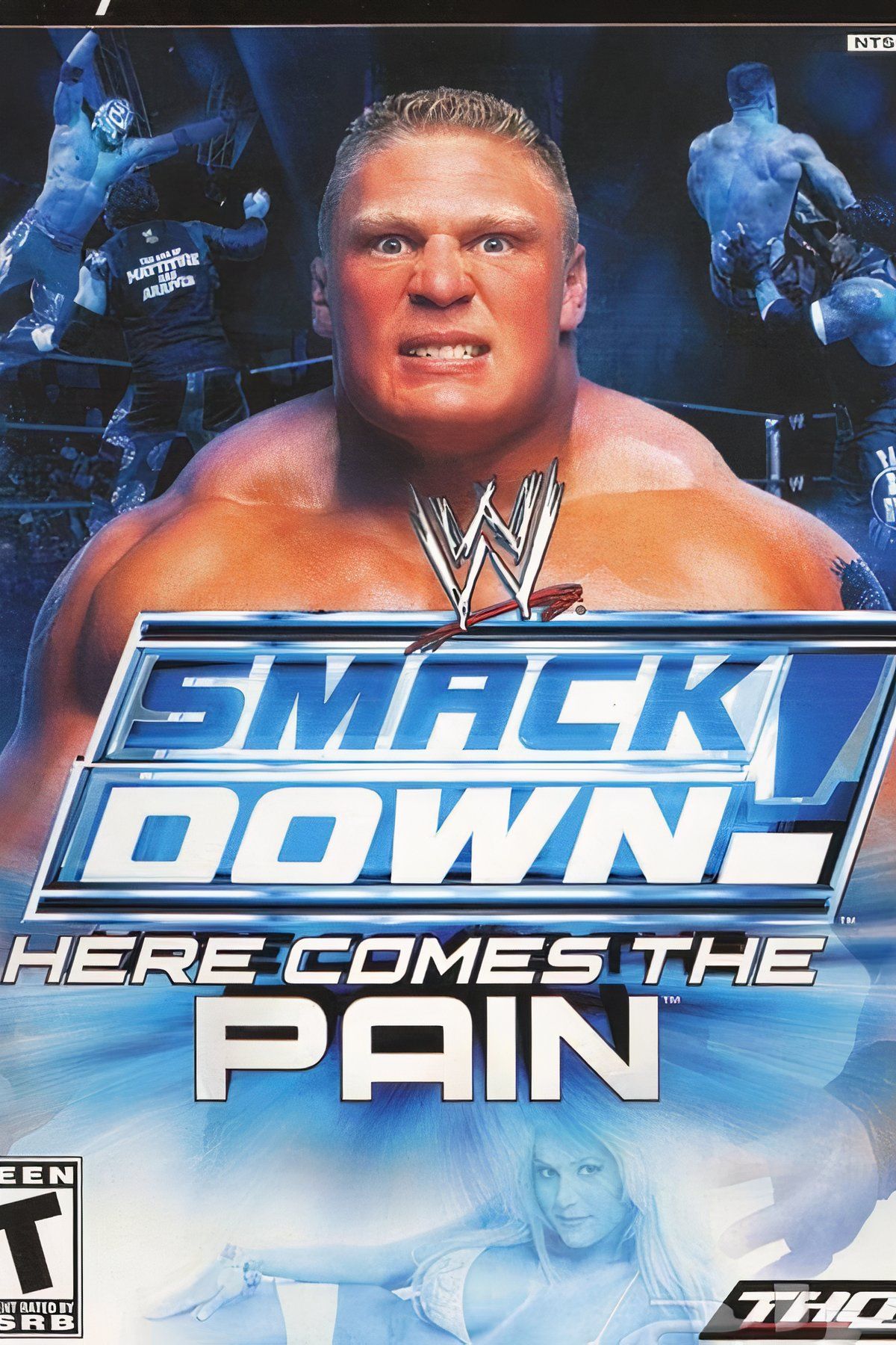 WWE SmackDown! Here Comes the Pain Tag Page Cover Art