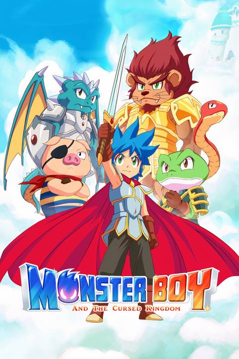 Monster Boy and the Cursed Kingdom Tag Page Cover Art