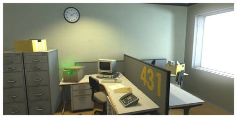 The Stanley Parable - Steam Screenshot (An Office Desk)