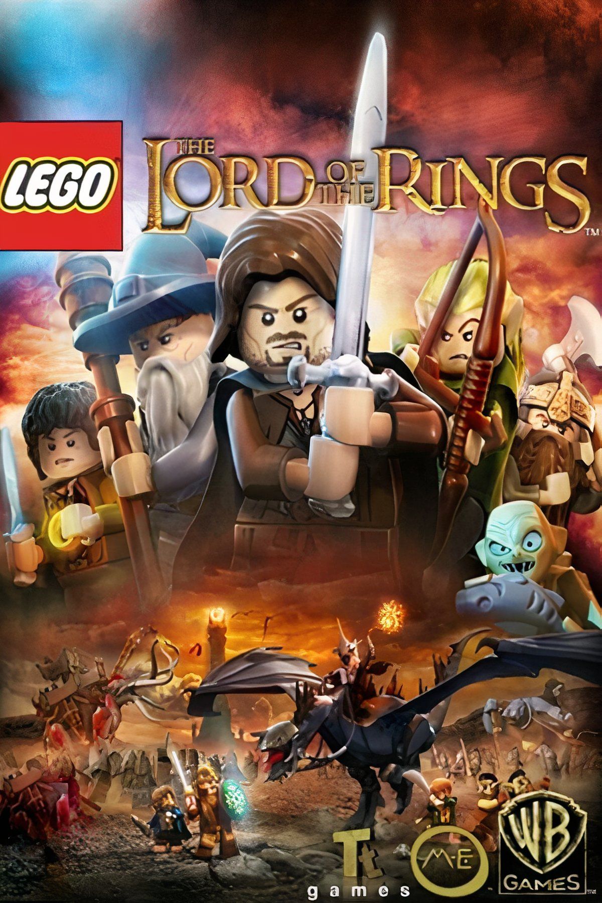 LEGO The Lord of the Rings Tag Page Cover Art