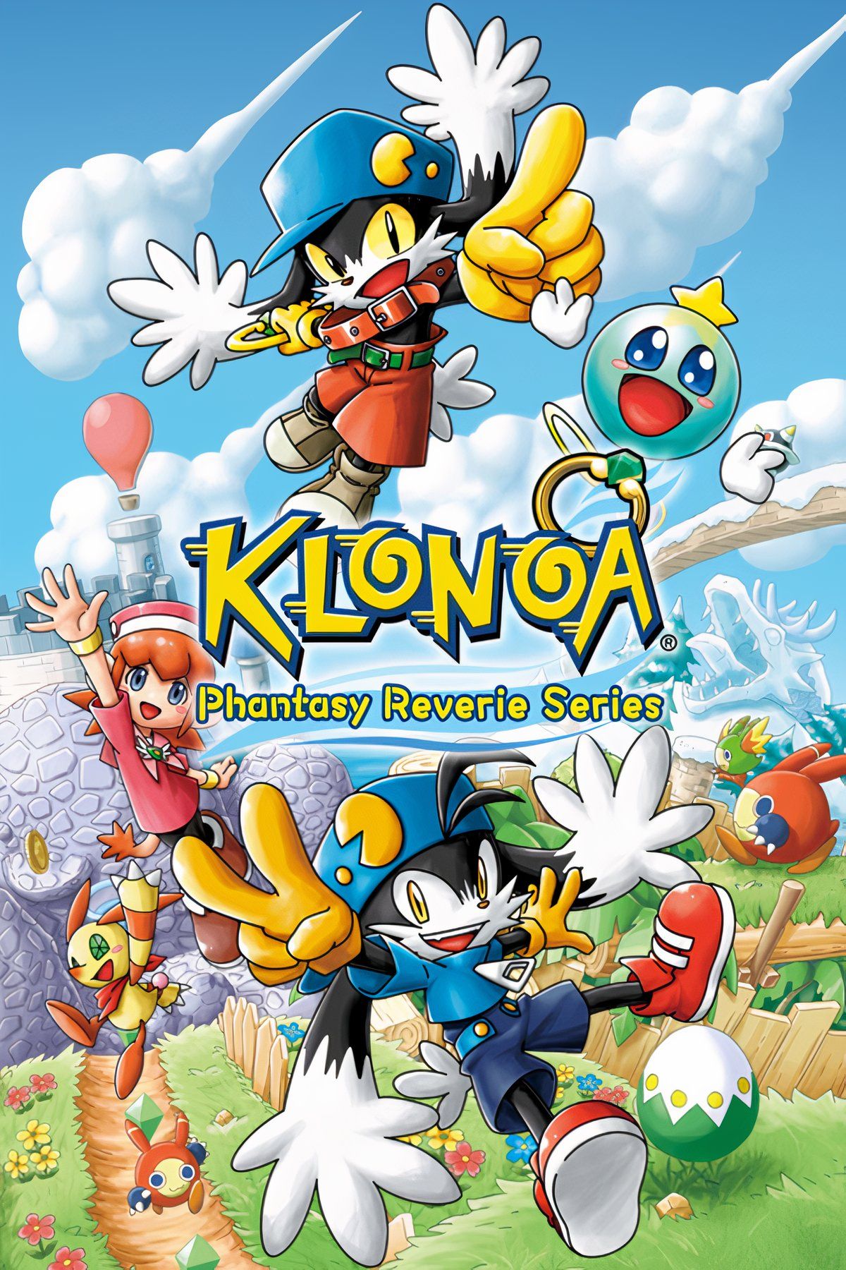 Klonoa Phantasy Reverie Series Tag page Cover Art 