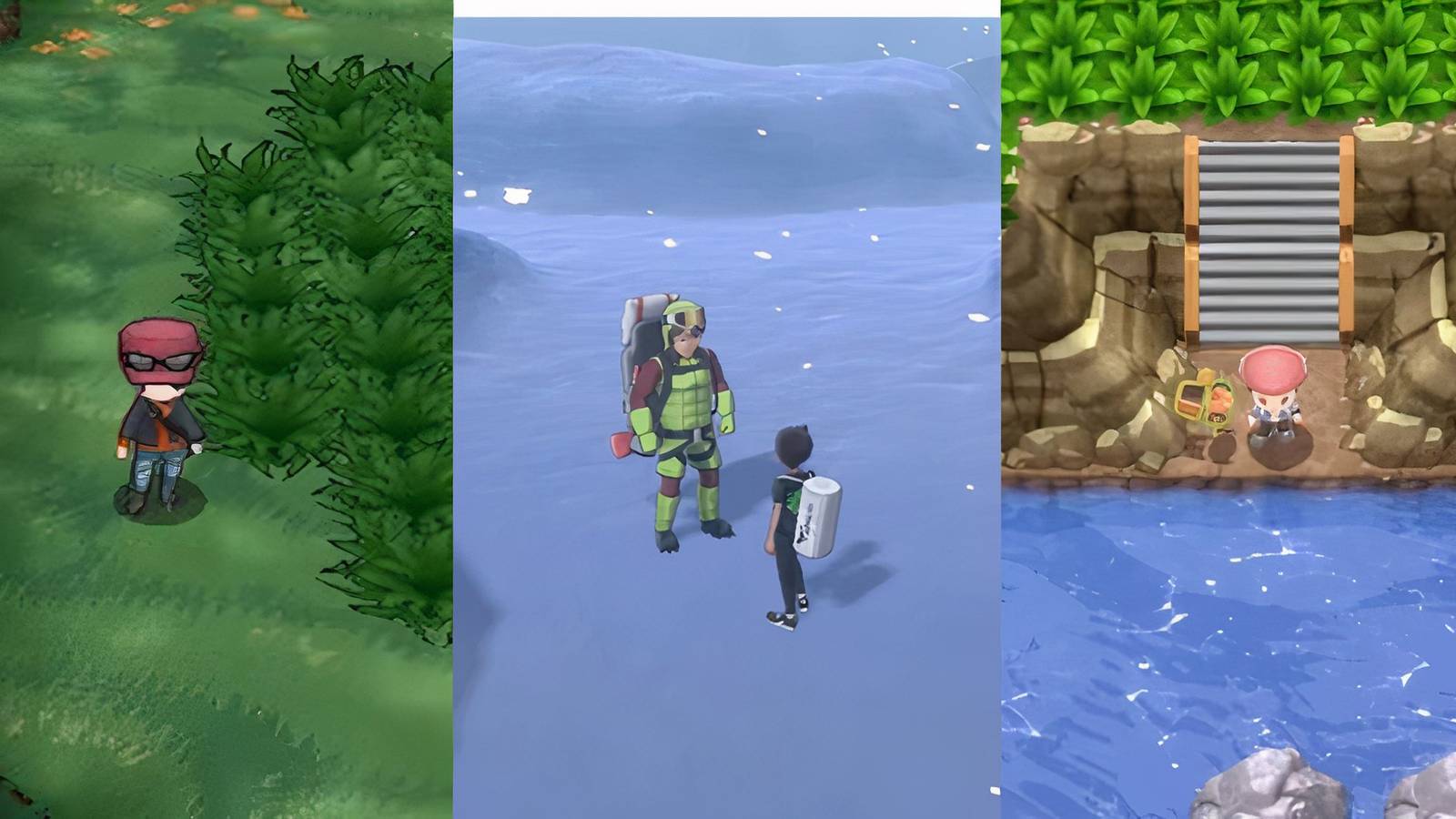 Pokemon route collage