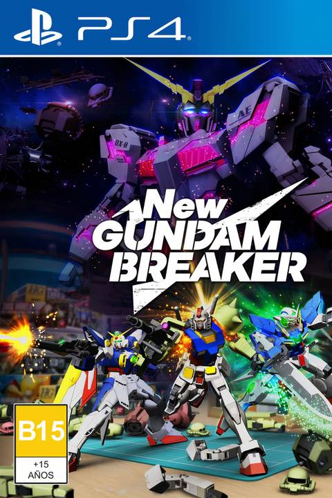 New Gundam Breaker Tag Page Cover Art