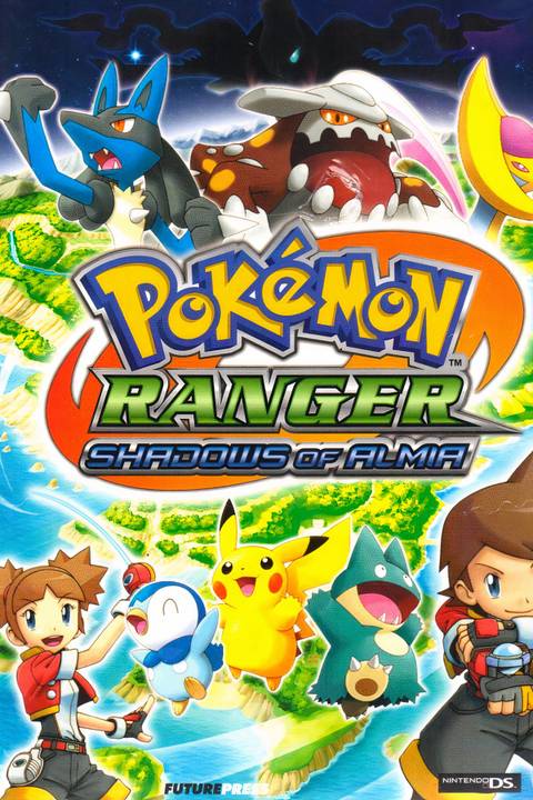Shadows Of Almia pokemon ranger Tag Page Cover Art