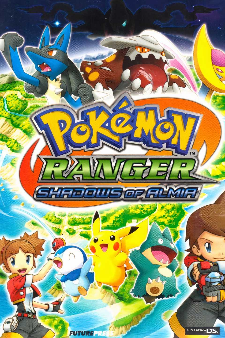 Shadows Of Almia pokemon ranger Tag Page Cover Art