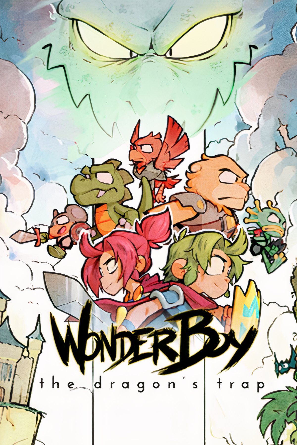 Wonder Boy: The Dragon's Trap Tag Page Cover Art