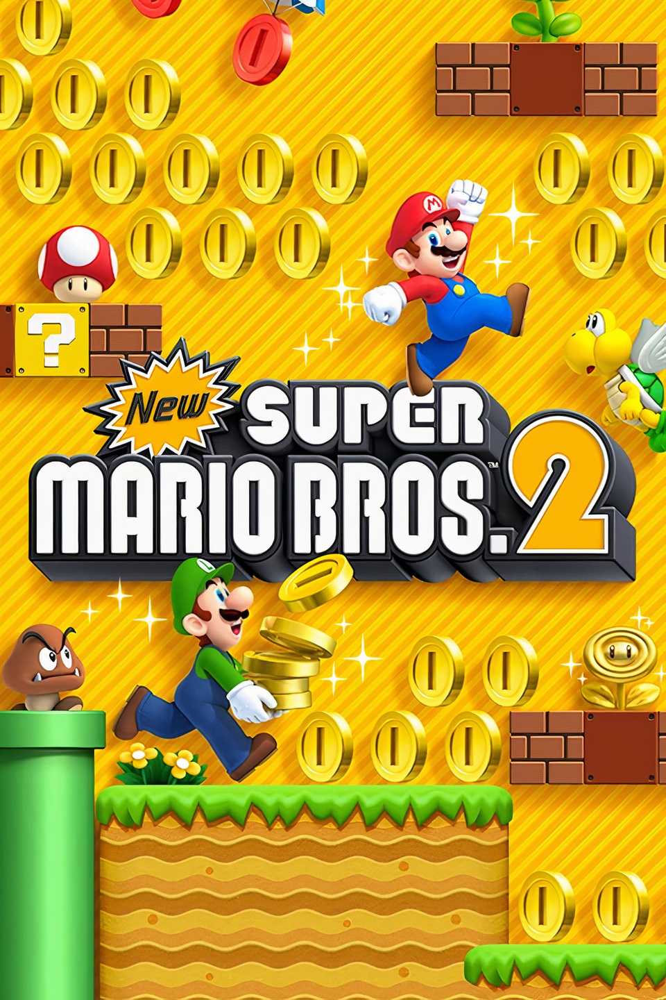 New Super Mario Bros. 2 Tag Page Cover Art