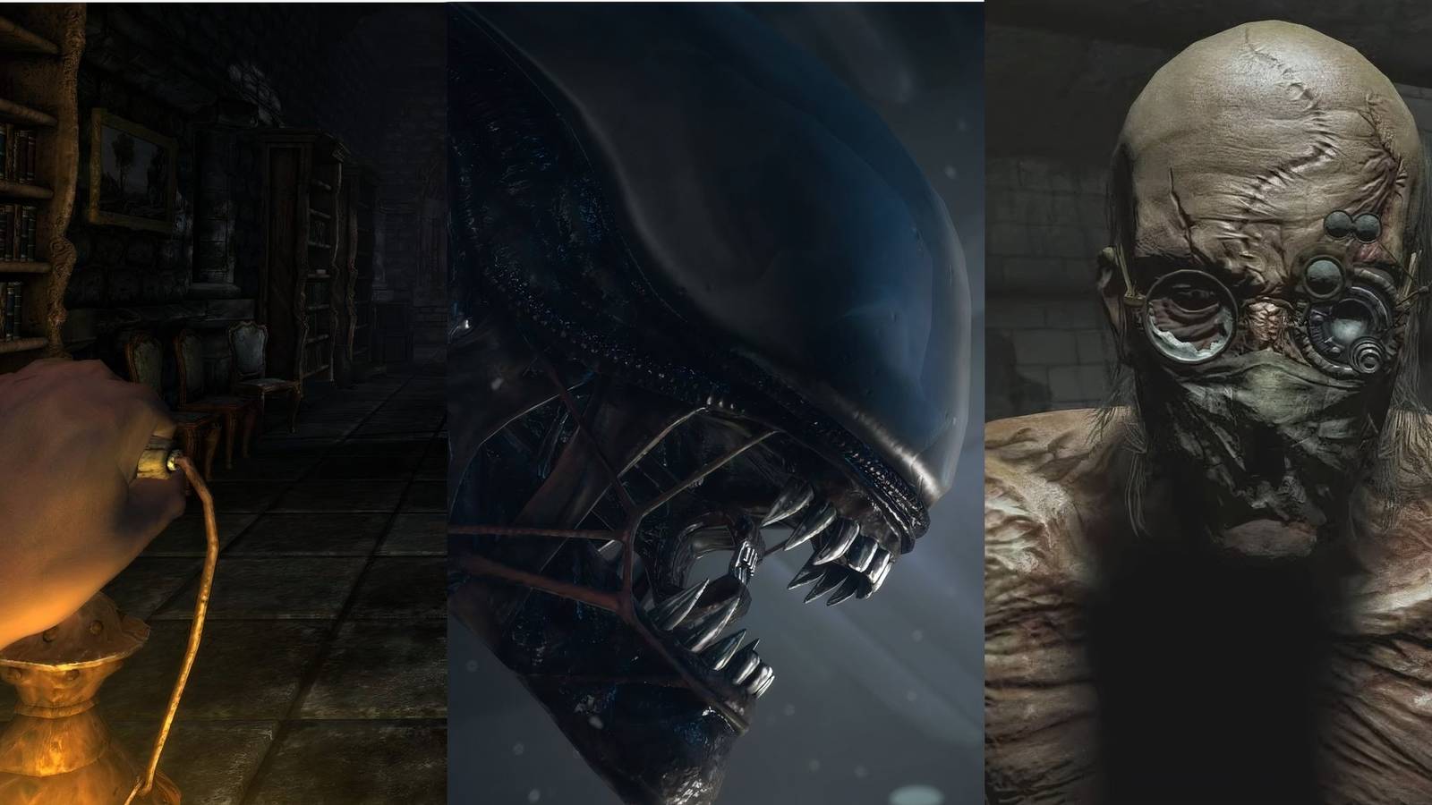 Dark descent, alien isolation, outlast