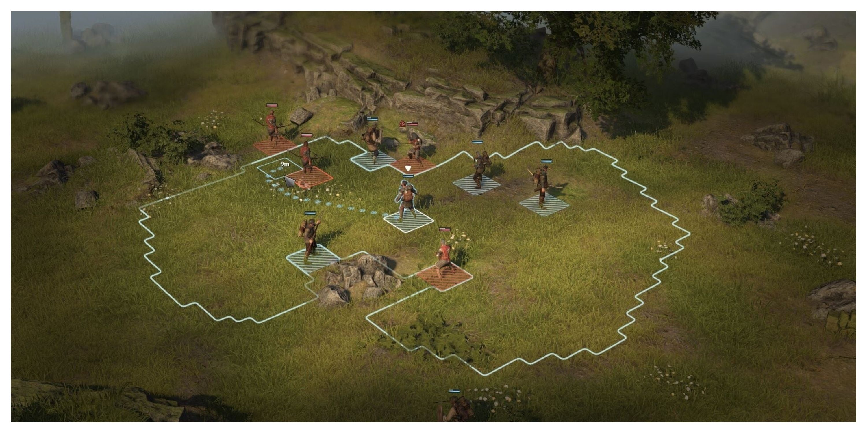 Wartales - Steam Screenshot (Combat On A Field)