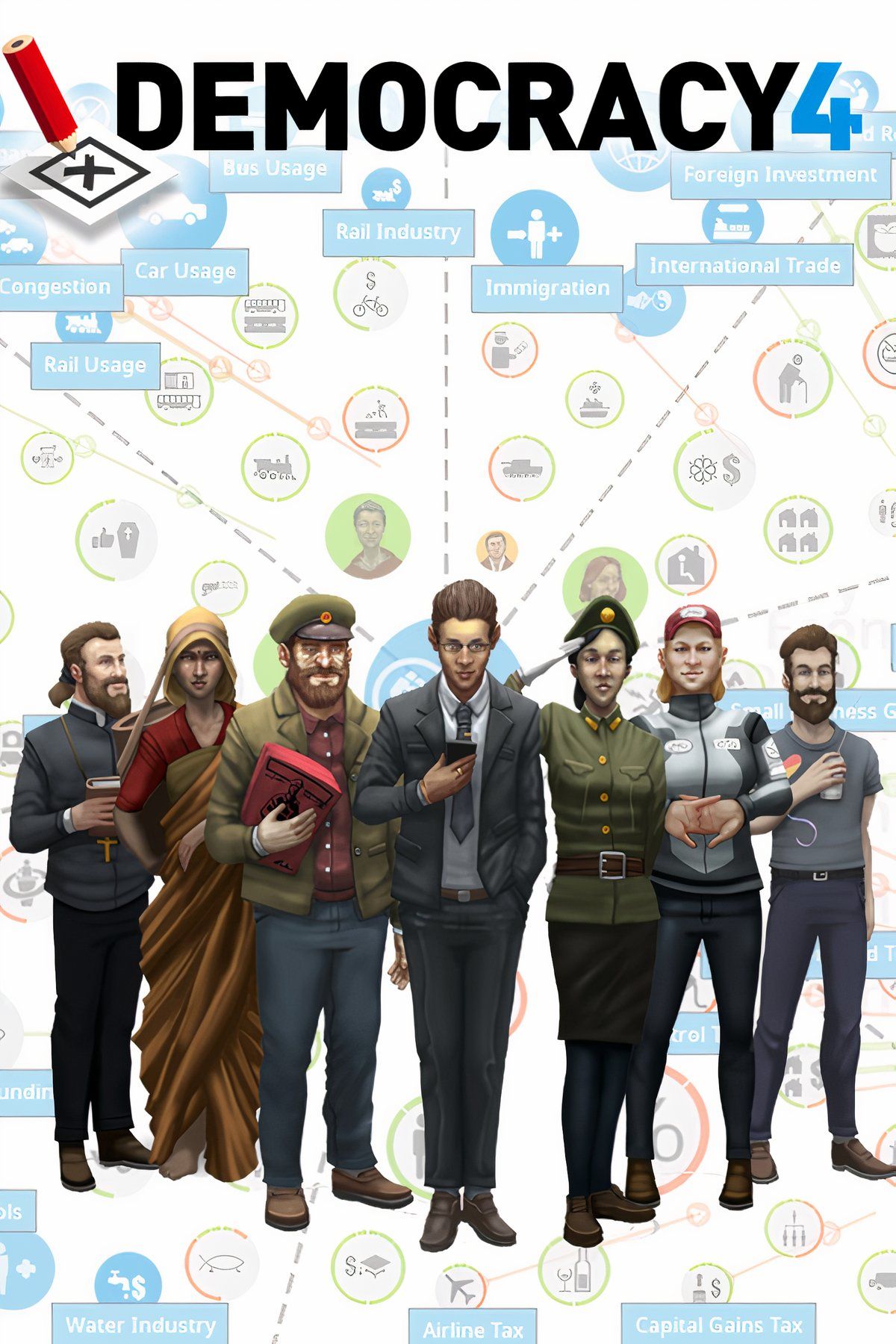 Democracy 4 Tag Page Cover Art