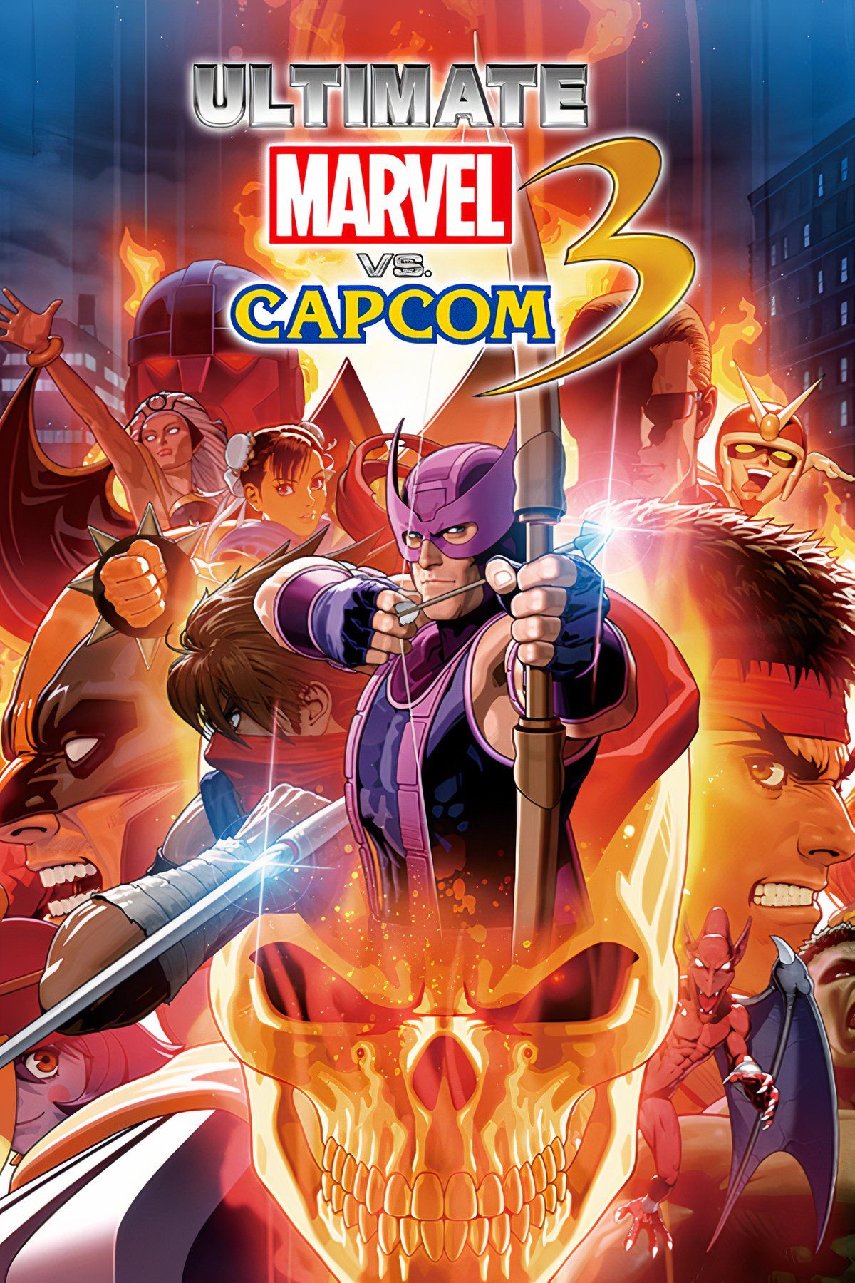 Ultimate Marvel vs. Capcom 3 Tag Page Cover Art