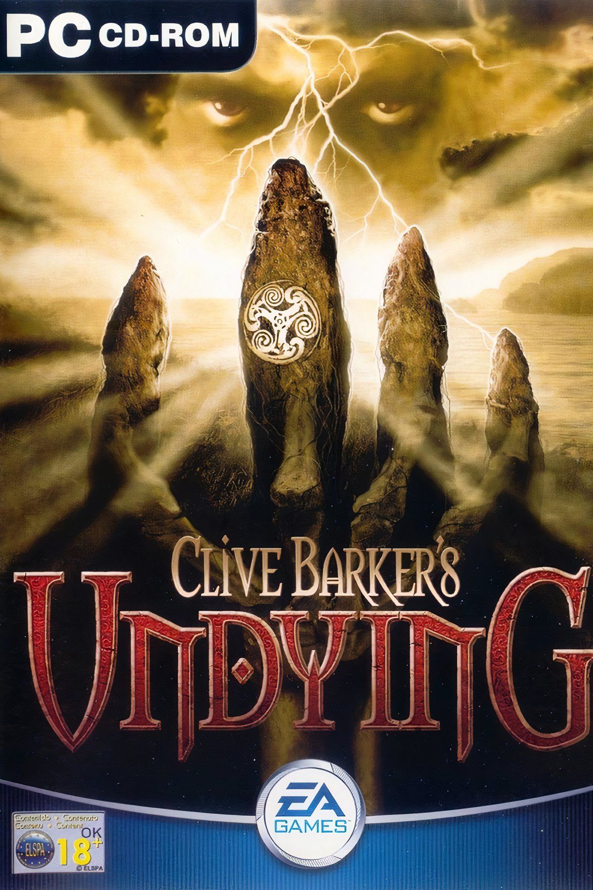 Clive Barker's Undying Tag Page Cover Art