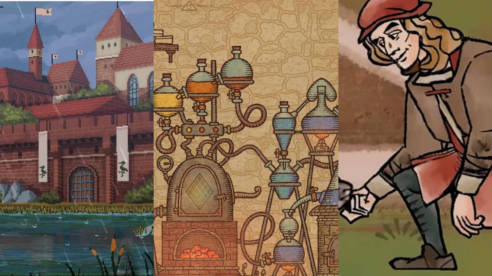 Yes Your Grace, Potion Craft, Pentiment