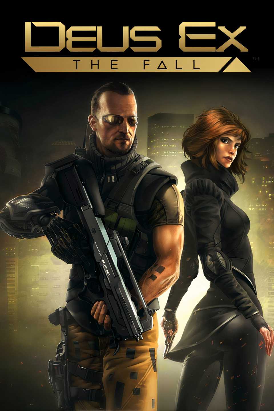 Deus Ex: The Fall Tag Page Cover Art