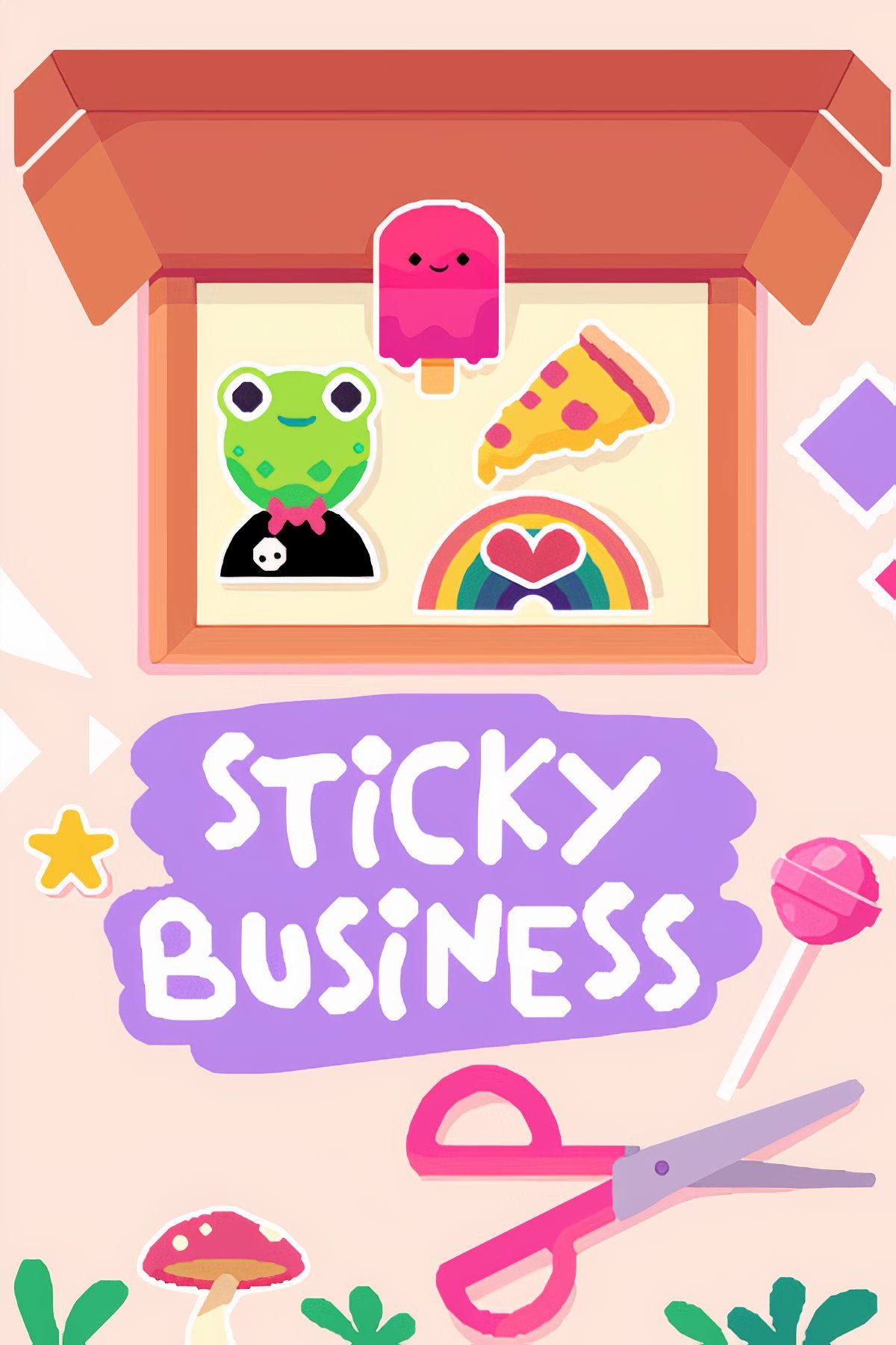 Sticky Business Tag Page Cover Art