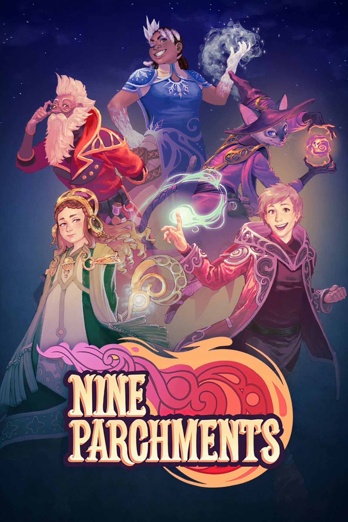 Nine Parchments Tag Page Cover Art