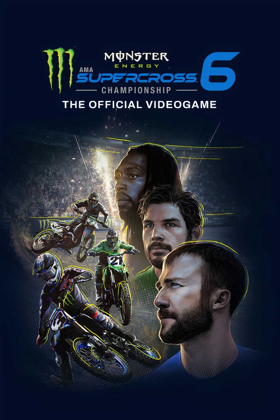 Monster Energy Supercross - The Official Videogame 6 Tag Page Cover Art