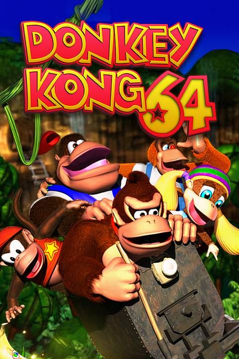 Donkey Kong 64 Tag Page Cover Art