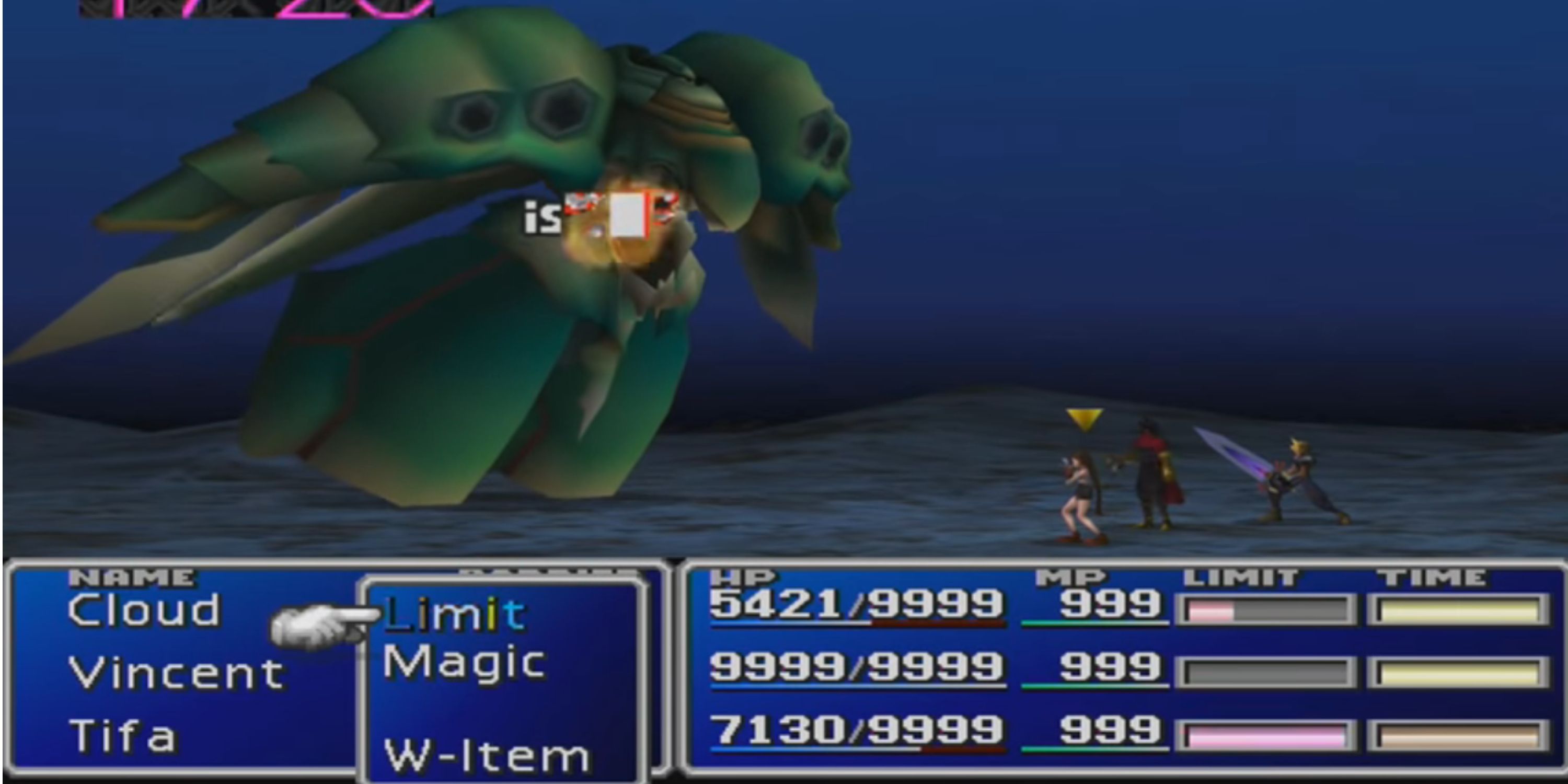 Overflow Glitch in Final Fantasy 7