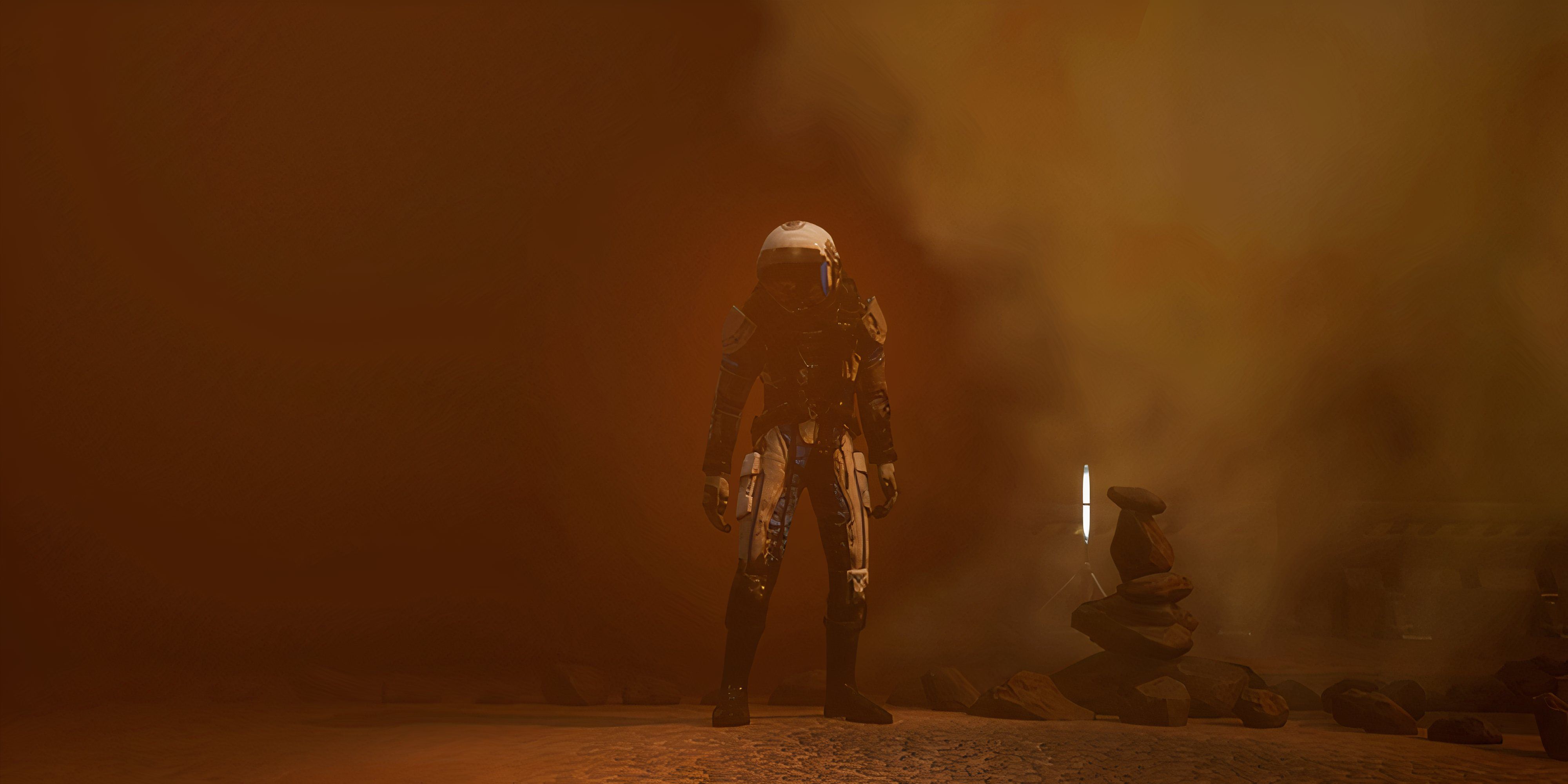 10 Great Horror Games With No Sequel A sinister looking space man