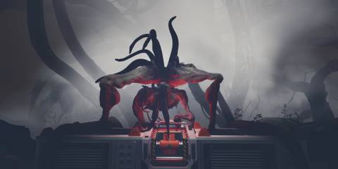 10 Great Horror Games With No Sequel A Monster stands on top of a machine withe smoke behind 