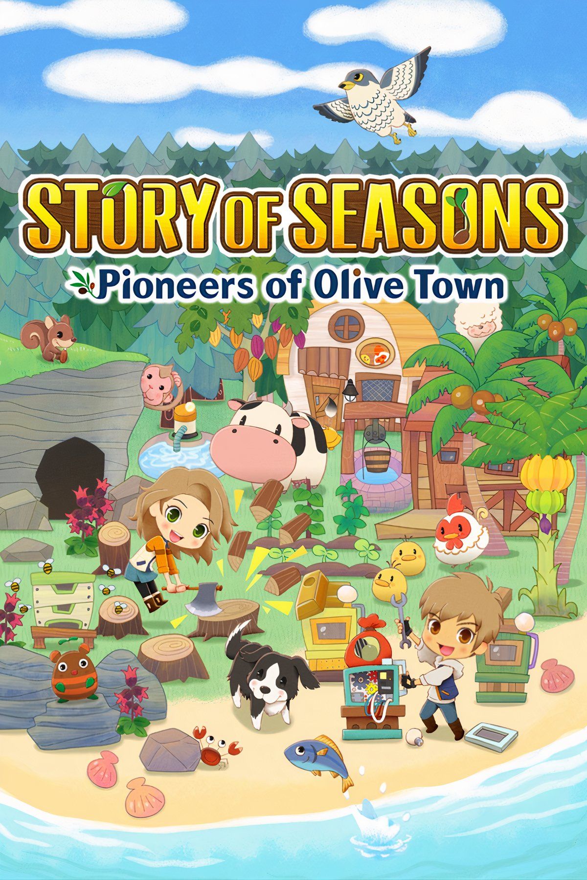 Story of Seasons: Pioneers of Olive Town Tag Page Cover Art 